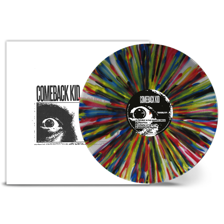 Trouble EP (Clear Yellow Blue Red Black Splatter) - PRE-ORDER