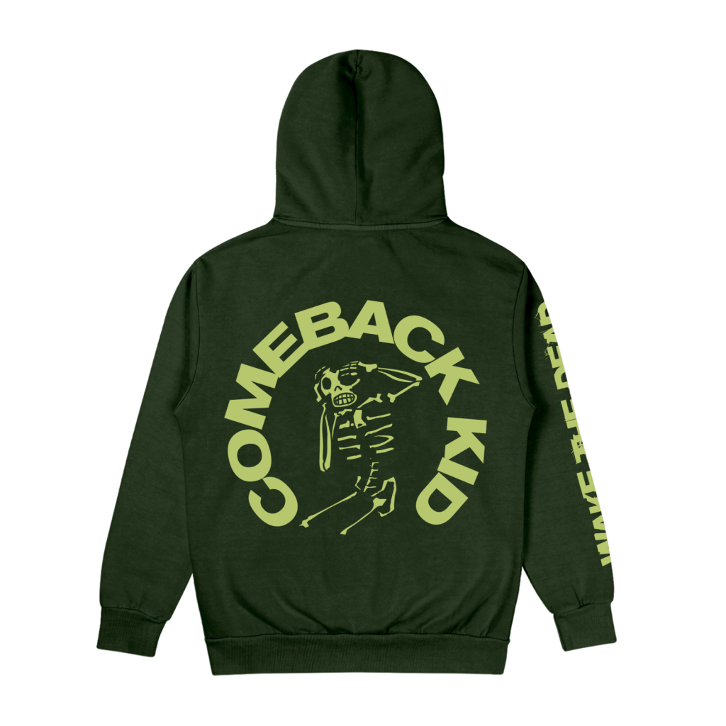 Wake The Dead Skull Hoodie