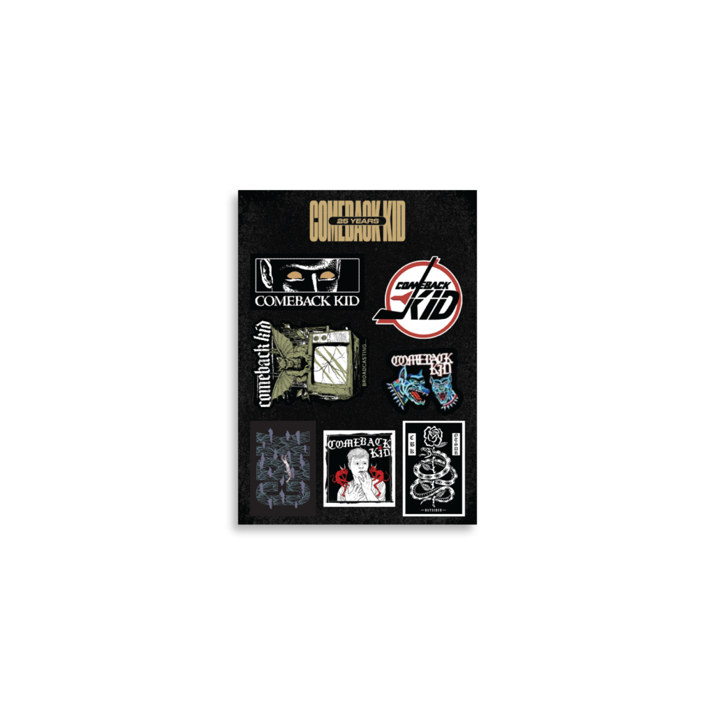 25 Years Sticker Sheet 1