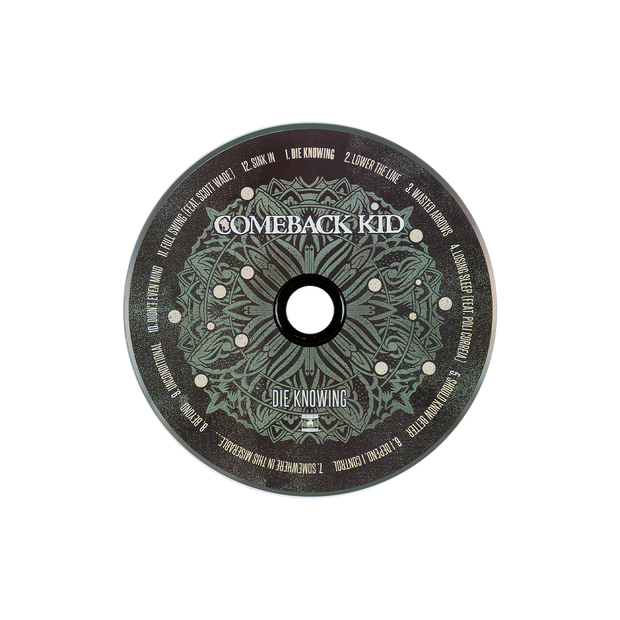 Comeback Kid - "Die Knowing" CD