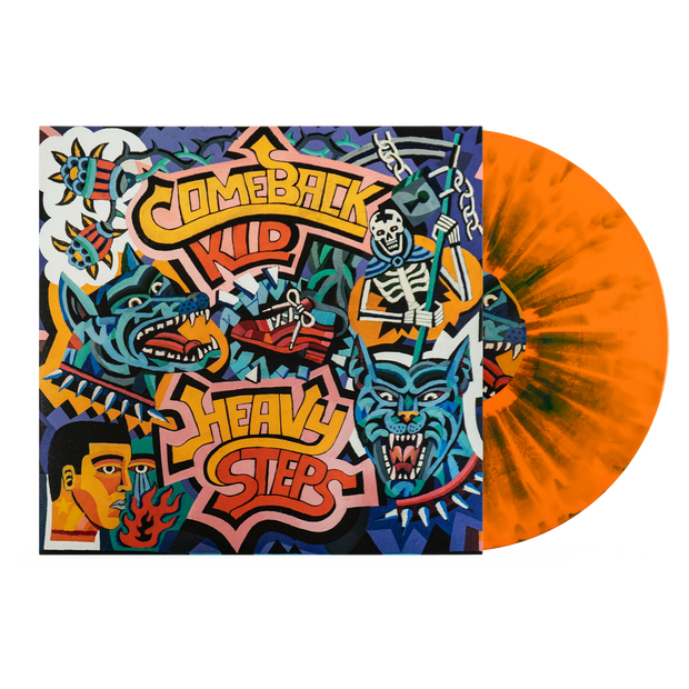 Comeback Kid - Heavy Steps 12" Vinyl - Orange + Blue Splatter