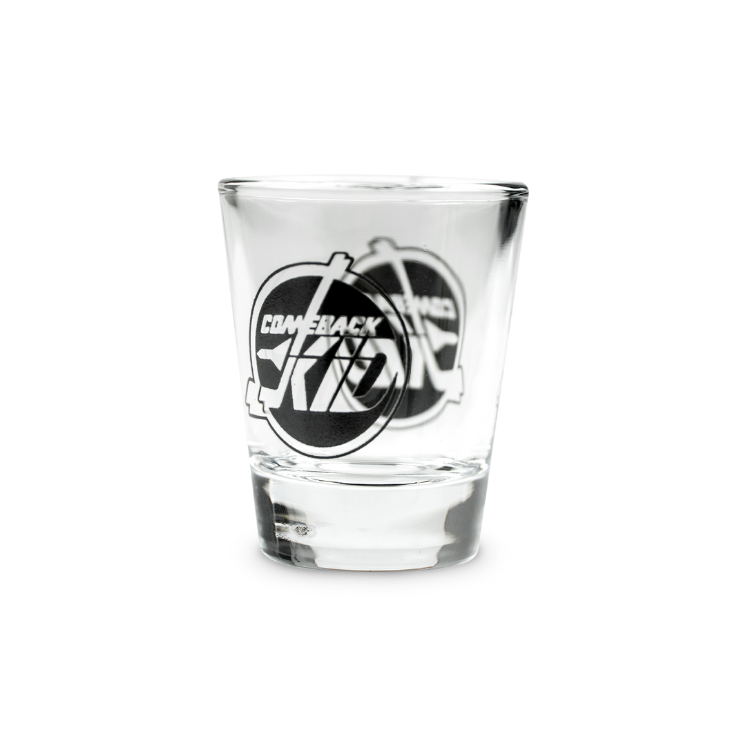 Jets Shot Glass