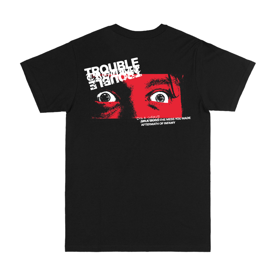 Trouble Barbed Wire Tee