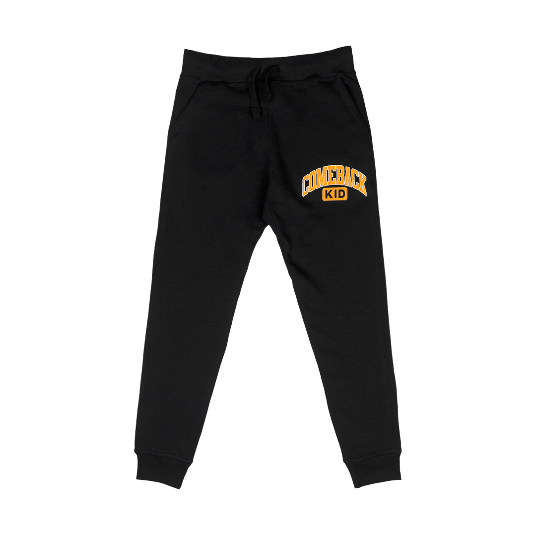 Varsity Black Joggers