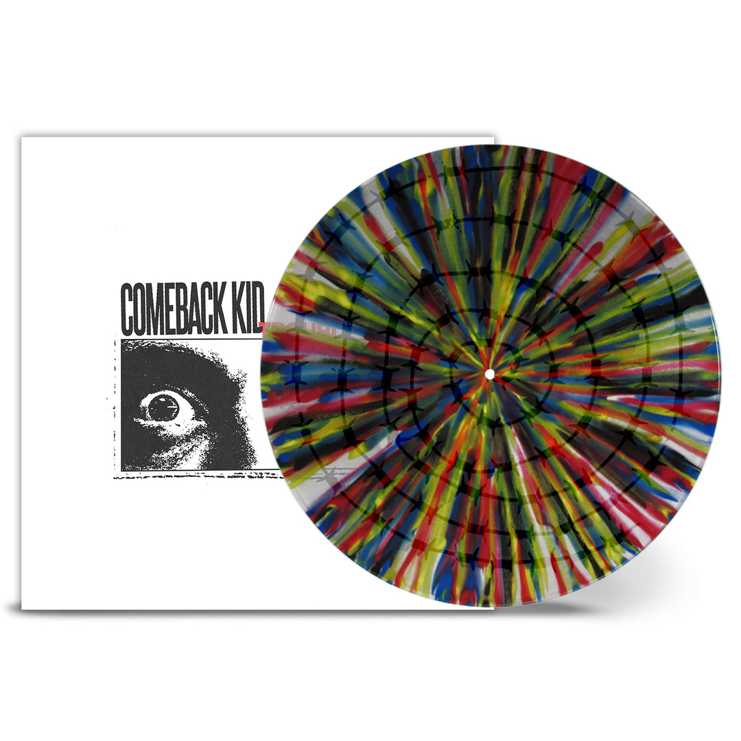 Trouble EP (Clear Yellow Blue Red Black Splatter)