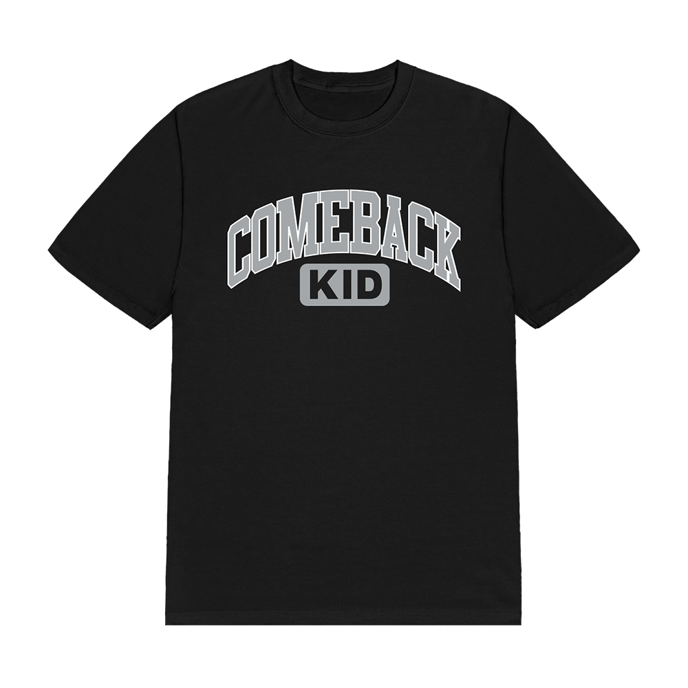 Varsity Tee Grey Black