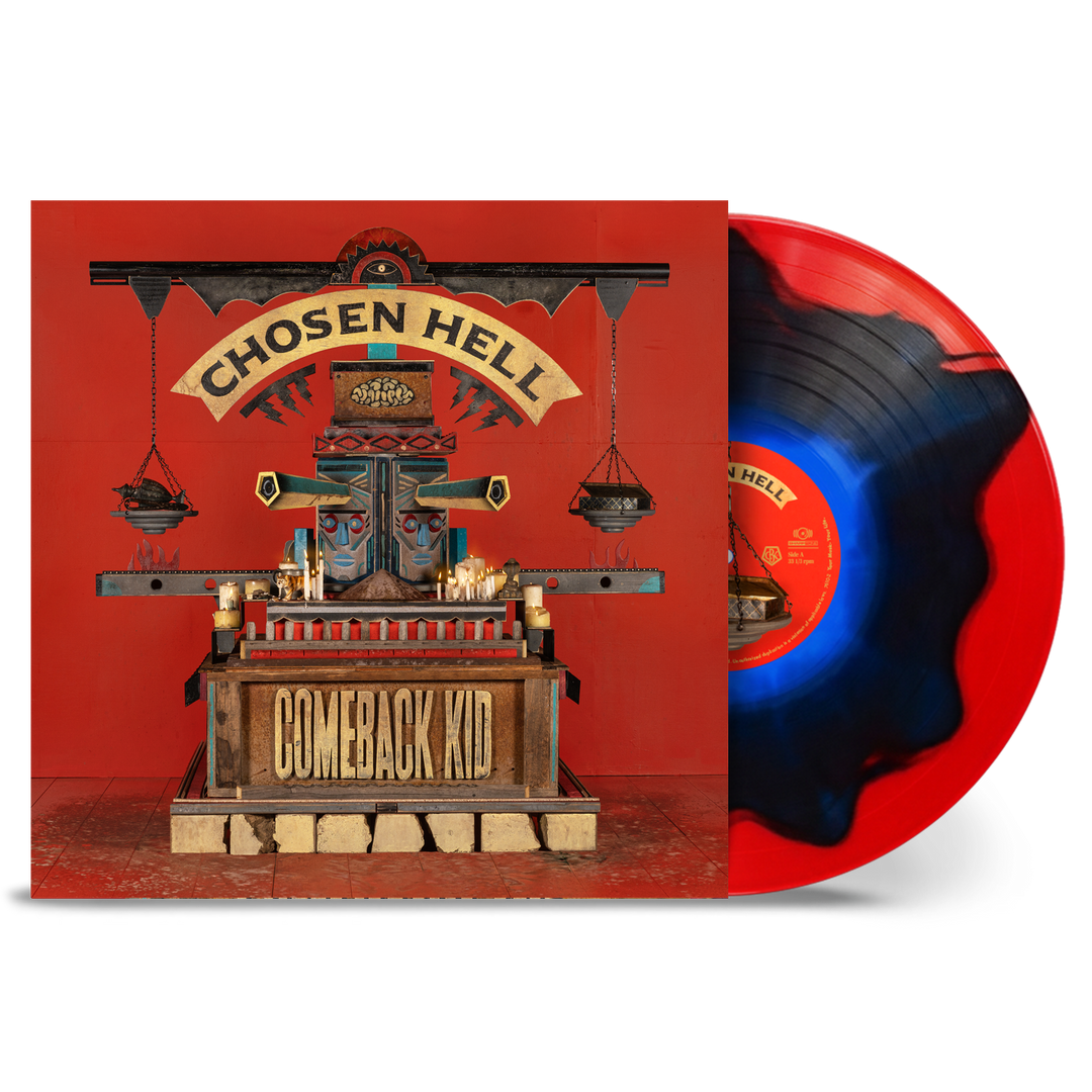 Chosen Hell 12" Vinyl - Red + Transparent Blue Split