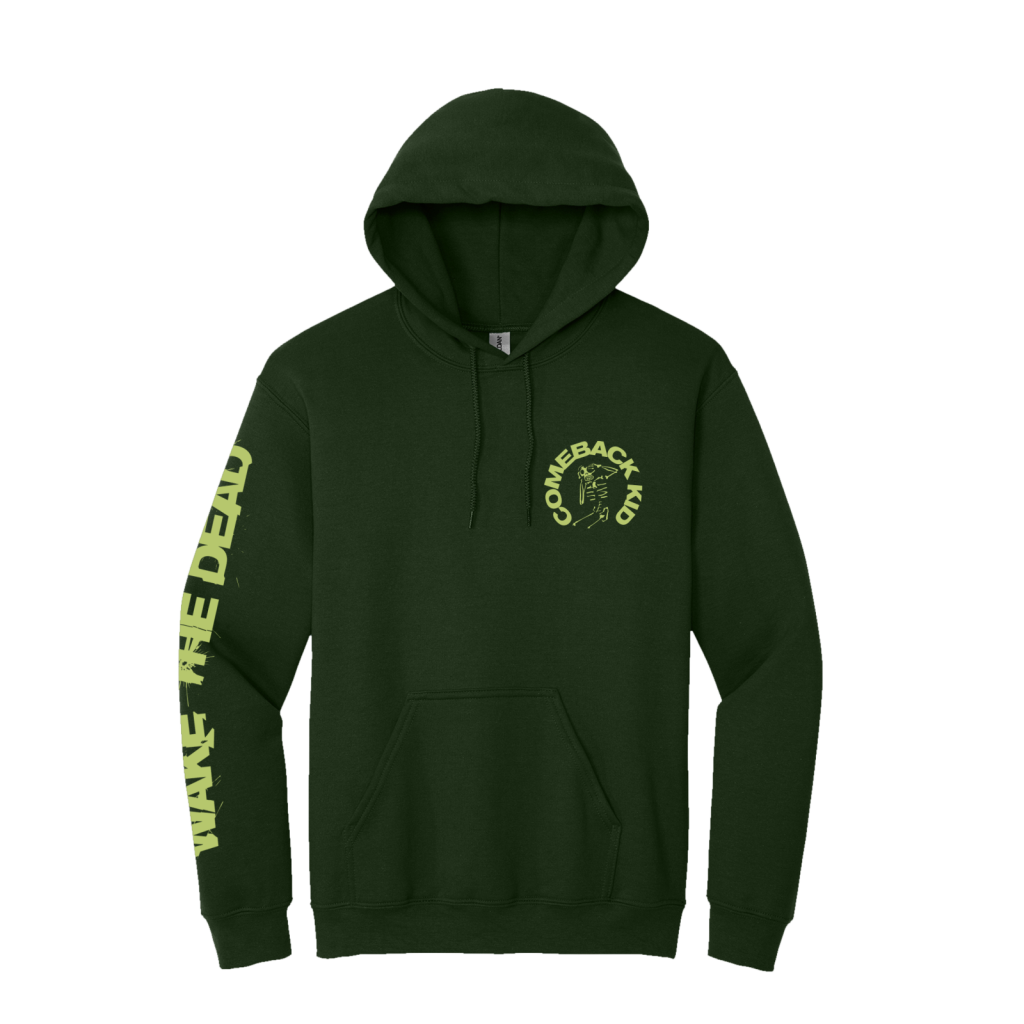 Wake The Dead Skull Hoodie