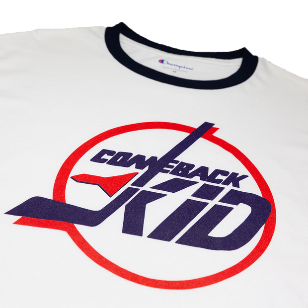 Comeback Kid - Jets White Ringer Tee