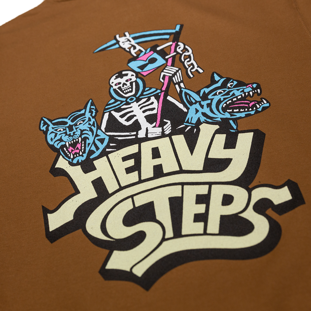 Heavy Steps Dark Sandstone Hoodie